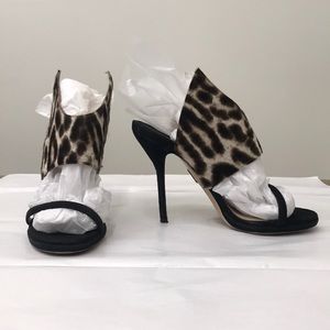 Paul Andrew suede mule sandal